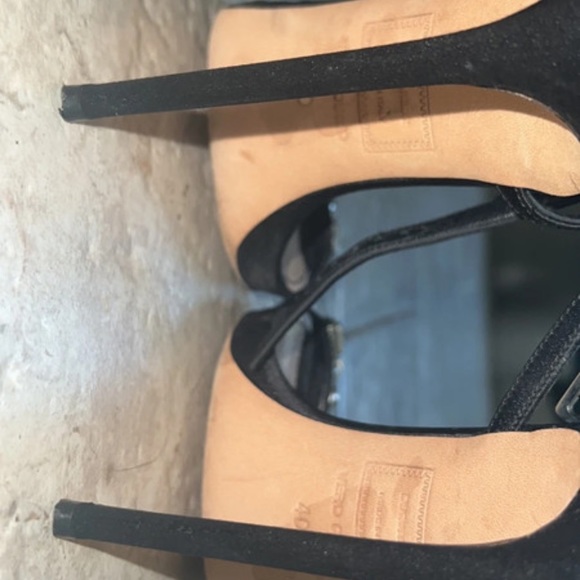 DSQUARED Satin Bejeweled Heels - Picture 6 of 11